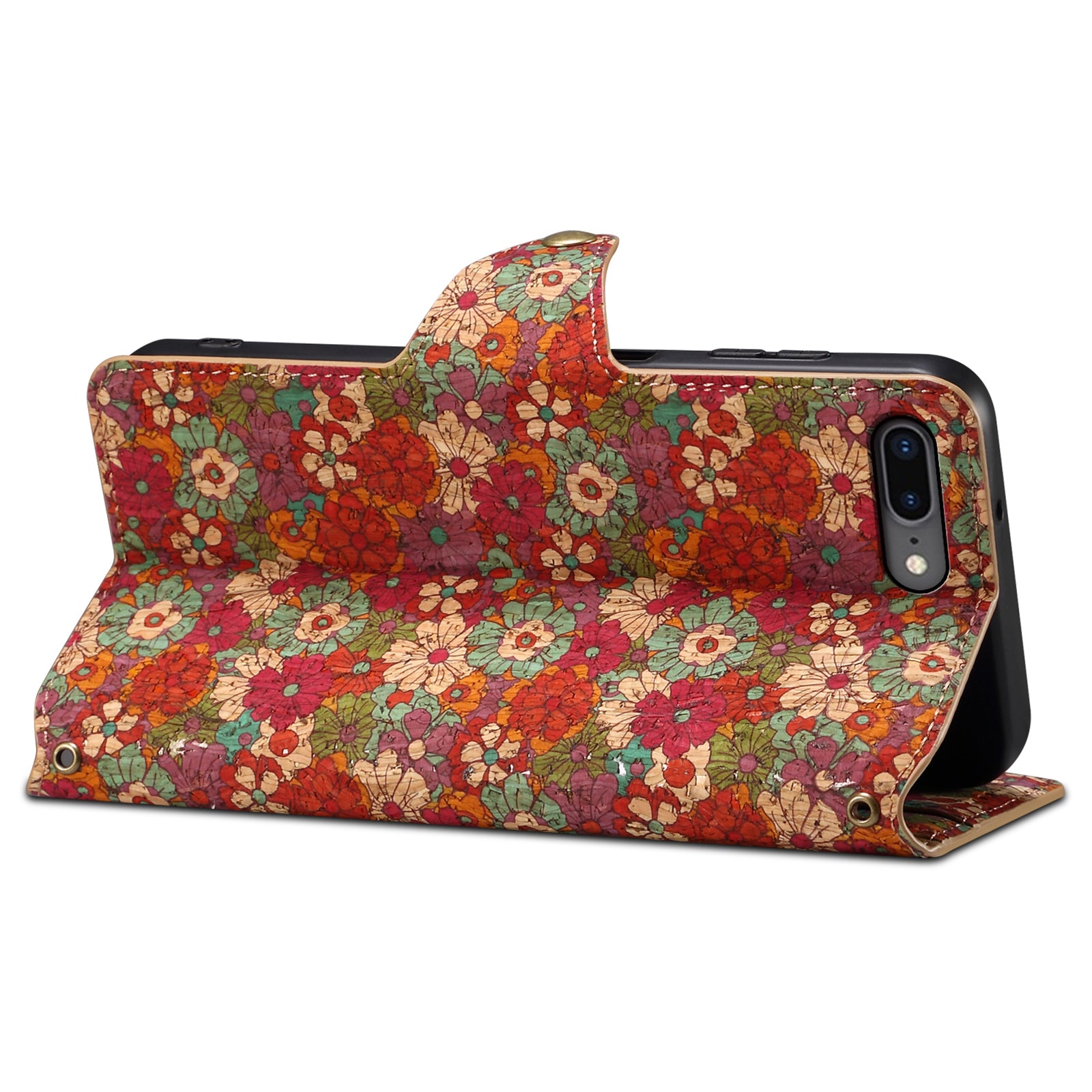 For iPhone 7 Plus / 8 Plus Case Floral Printing Anti-Drop Leather Phone Cover with Wallet For iPhone 7 Plus / 8 Plus Case Floral Printing Anti-Drop Leather Phone Cover with Wallet